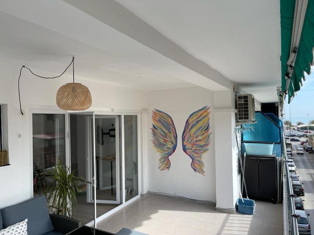 Sunny 3 Bed Beach Flat - Large Terrace With Sea View Sagunto Exterior foto